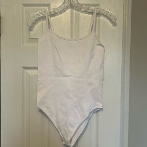 OQQ White bodysuit